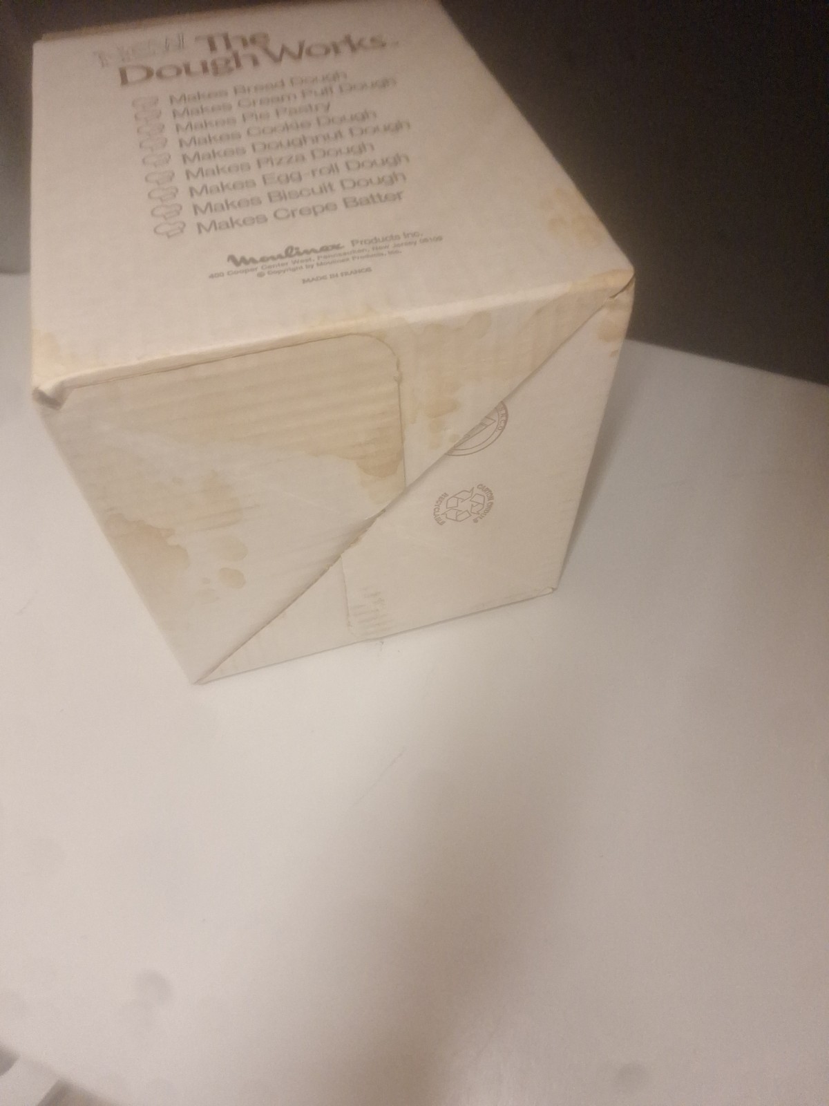 The Dough Works 514 Attachment by Moulinex for Process La Machine Models 390 354