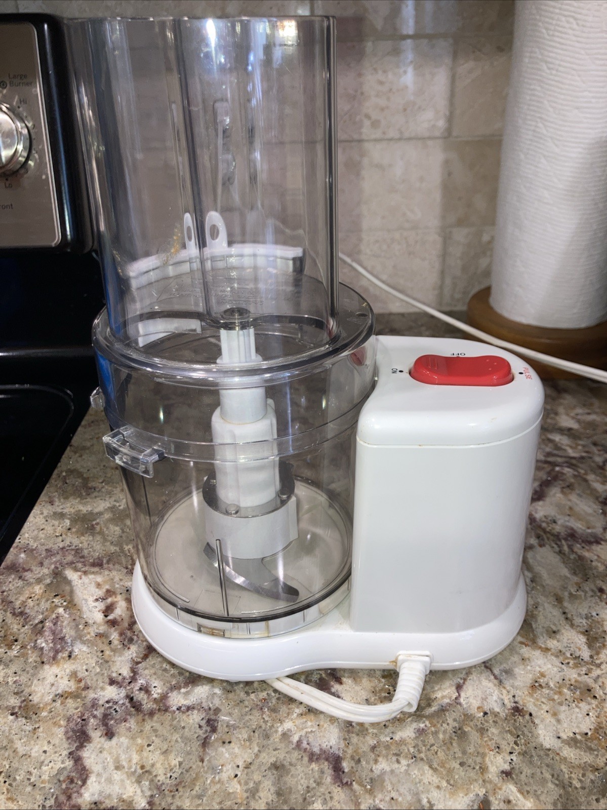 Magic Chef Power Chop Mini Food JK-357 with attachments 2 Speeds Tested Works