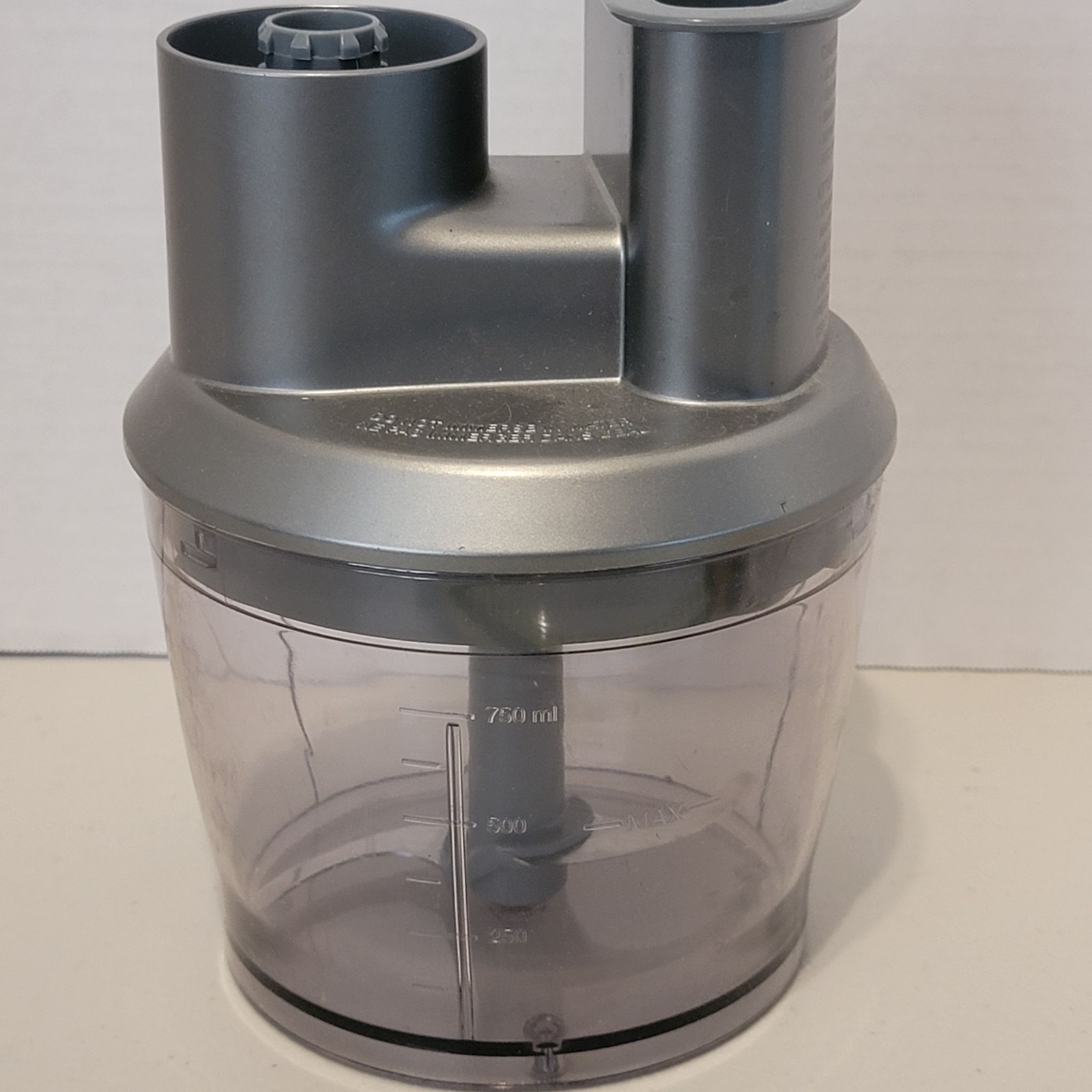 Cuisinart Chopper Bowl 750ml Food Processor Attachment Gray Replacement Part
