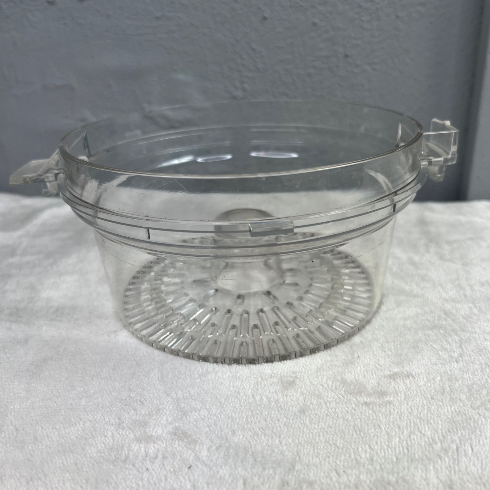 Hamilton Beach 772-1 Juicer Strainer Bowl Container Clear Plastic Processor