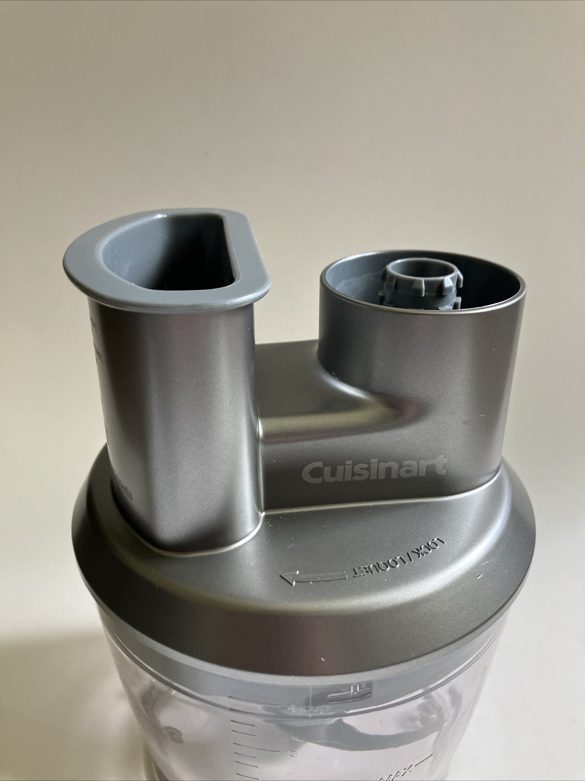 Cuisinart Handheld Stick Blender HB6092 4 Cup Bowl Lid Blade and Pusher OEM