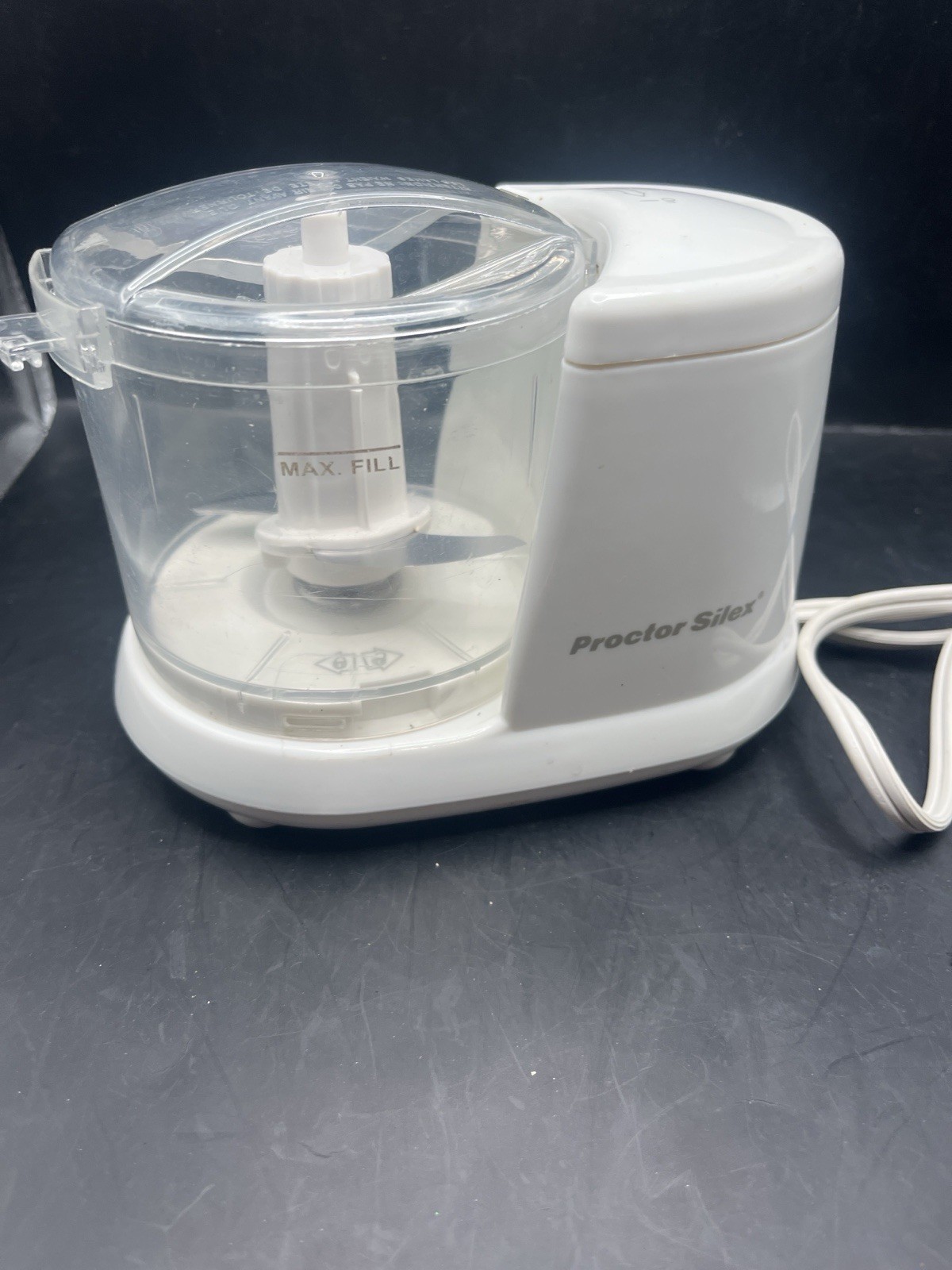 Proctor Silex Mini Food Chopper Model 72500RY Type FC08 White 70W