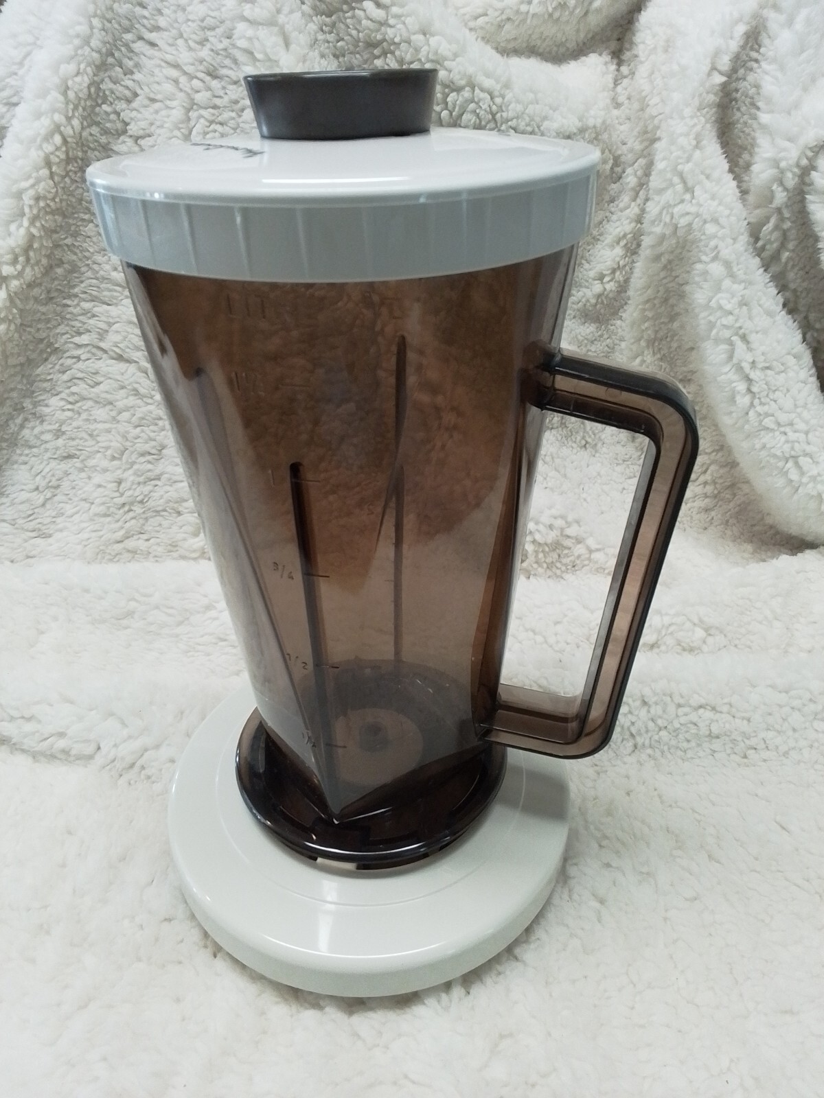 La Machine 1 Mod 354 Blender pitcher bottom rim lid & blade parts only Moulinex