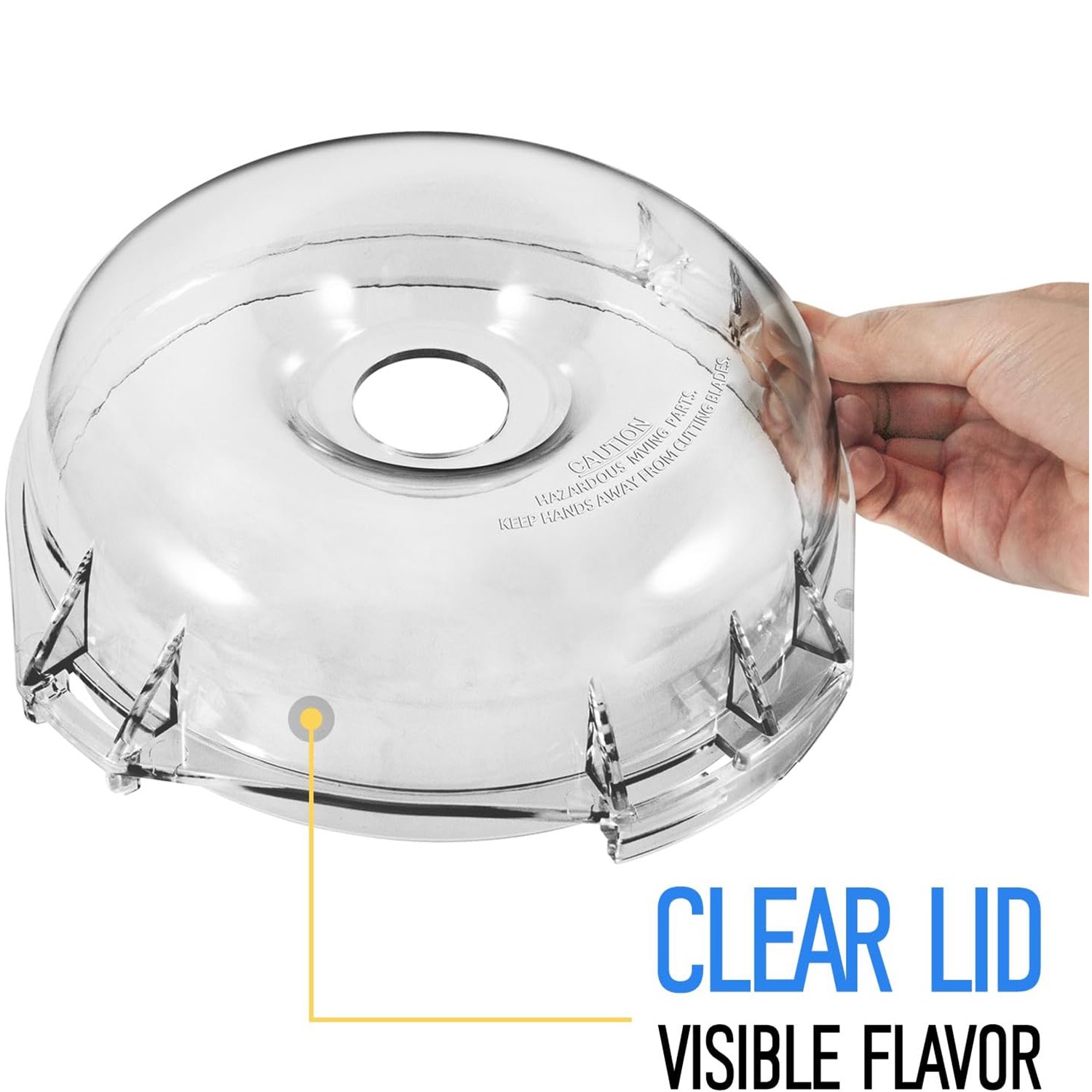 106458S Cutter Bowl Lid Fit for Robot Coupe R100B,R100BCLR,R101B,R2,R2B, R2 Dice