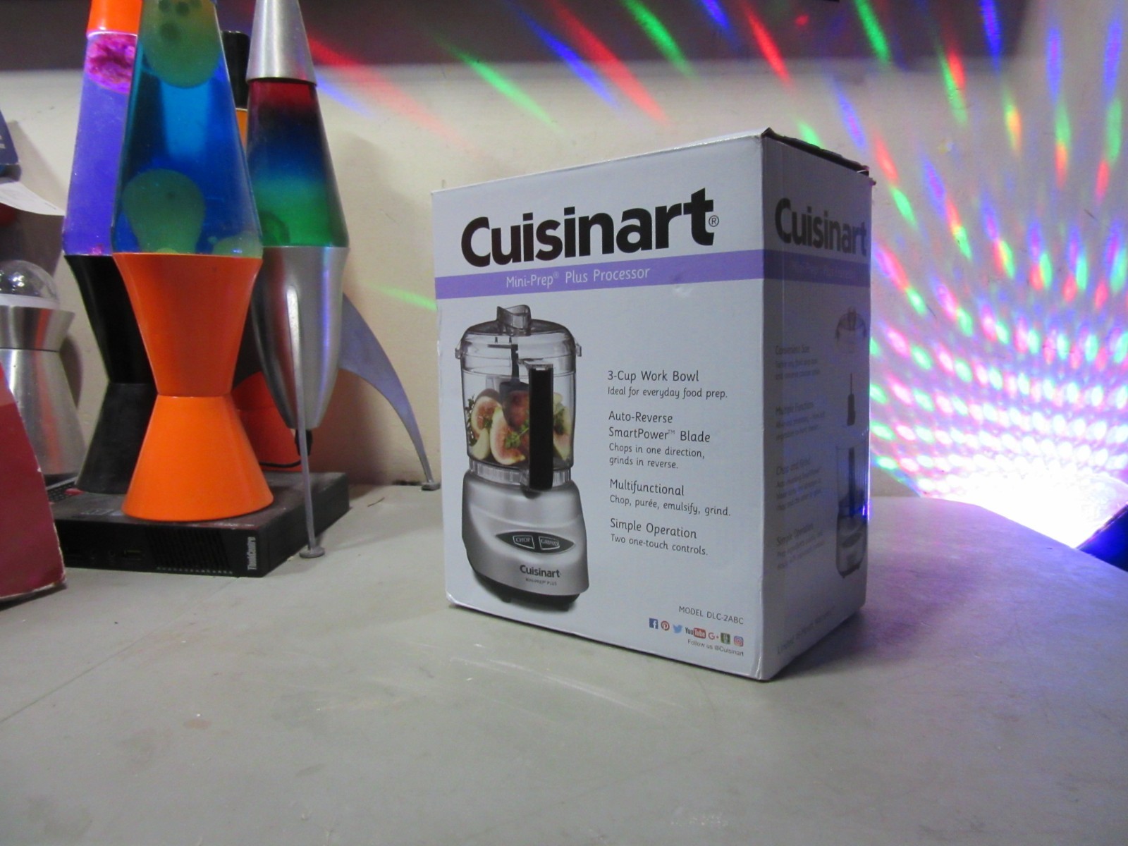 New Cuisinart DLC-2ABC 3 Cup Mini Prep Plus Silver DLC-2A Food Processor FRESHIP