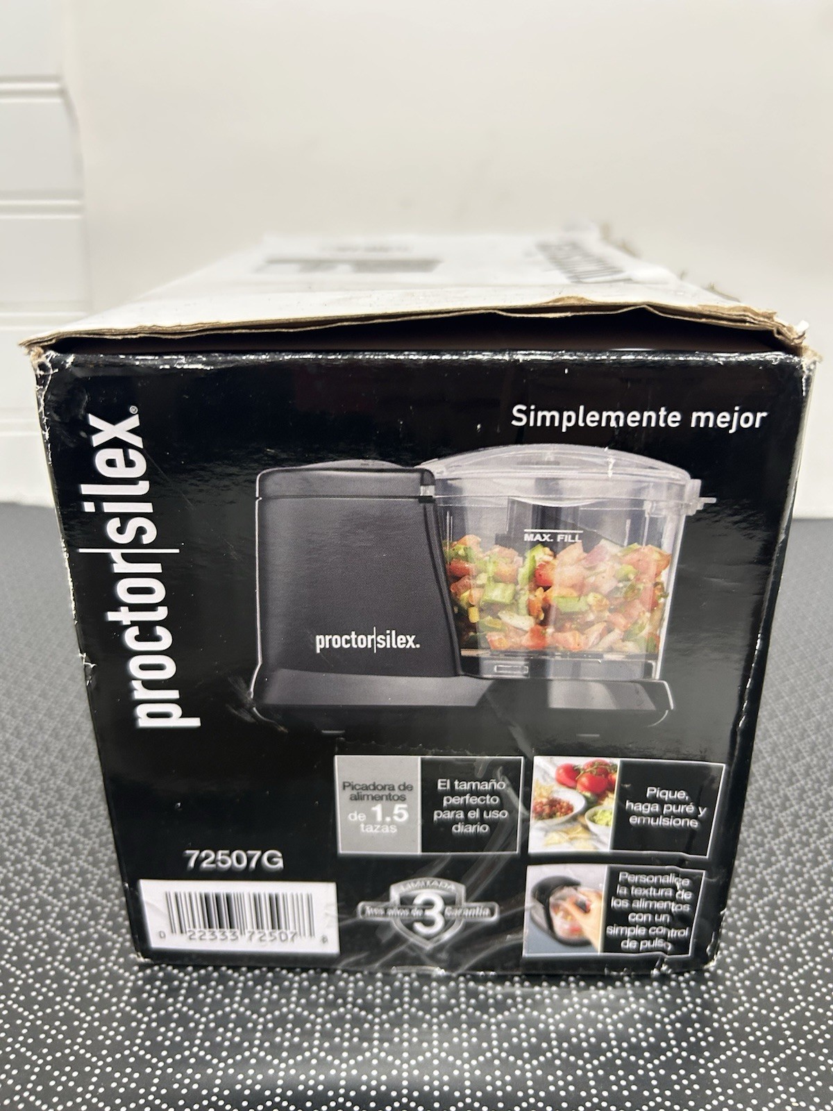Food Processor Mini Proctor Silex Kitchen Gadget
