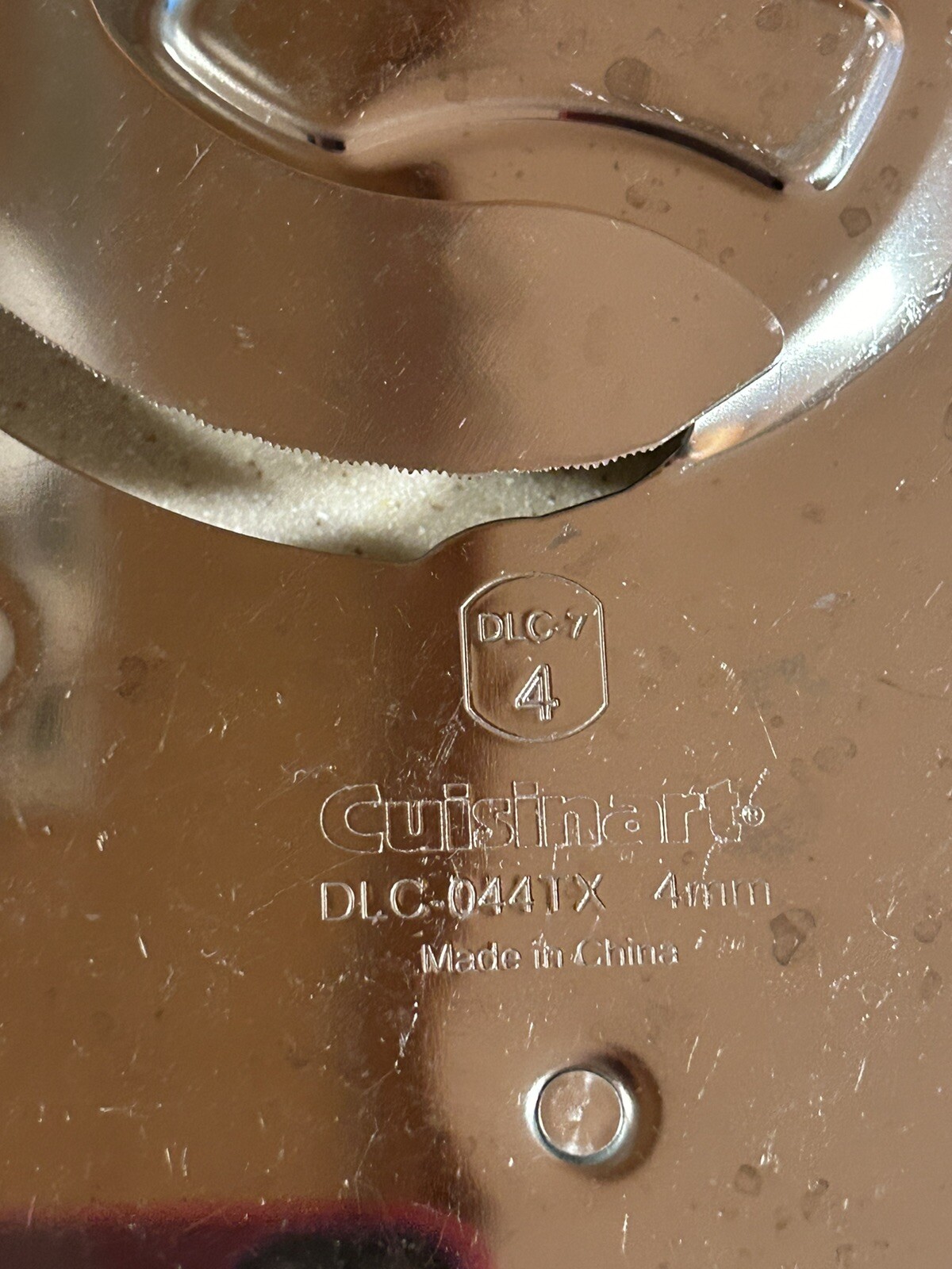 Cuisinart DLC-044TX 4mm Slicing Disc DLC-7 Food Processor Replacement Part OEM