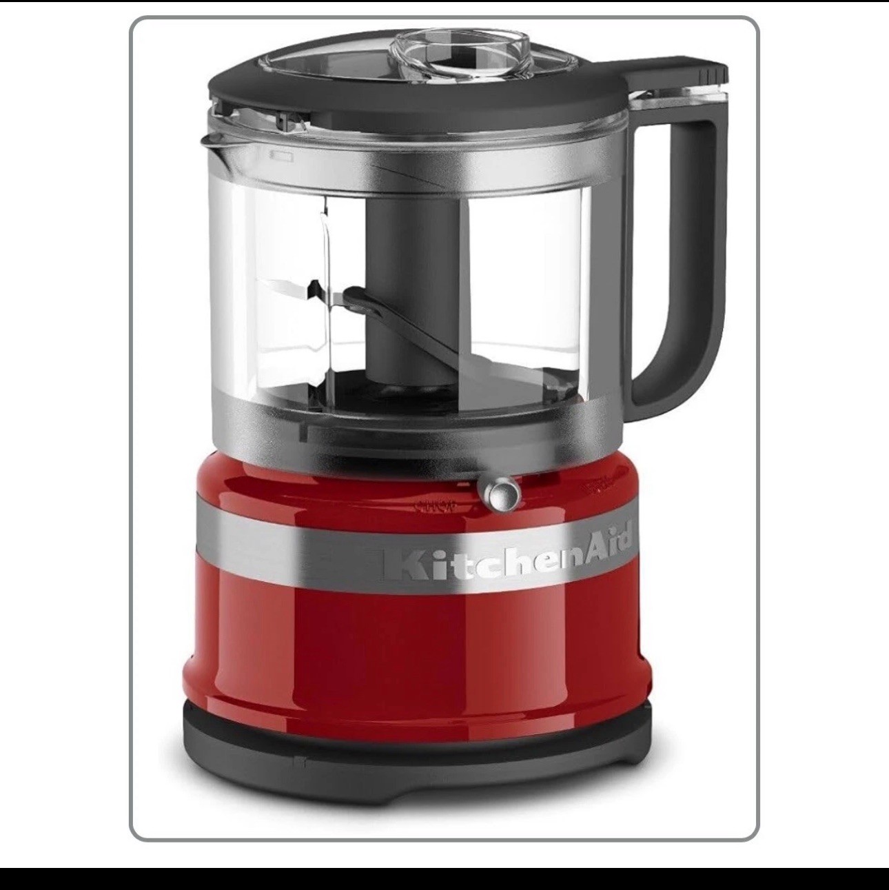 KitchenAid KFC3516ER 3.5 Cup Food Chopper, Empire Red