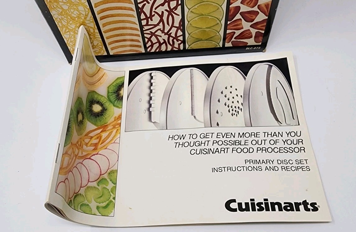 Cuisinart Primary 5 Disc Set – Food Processor Blades