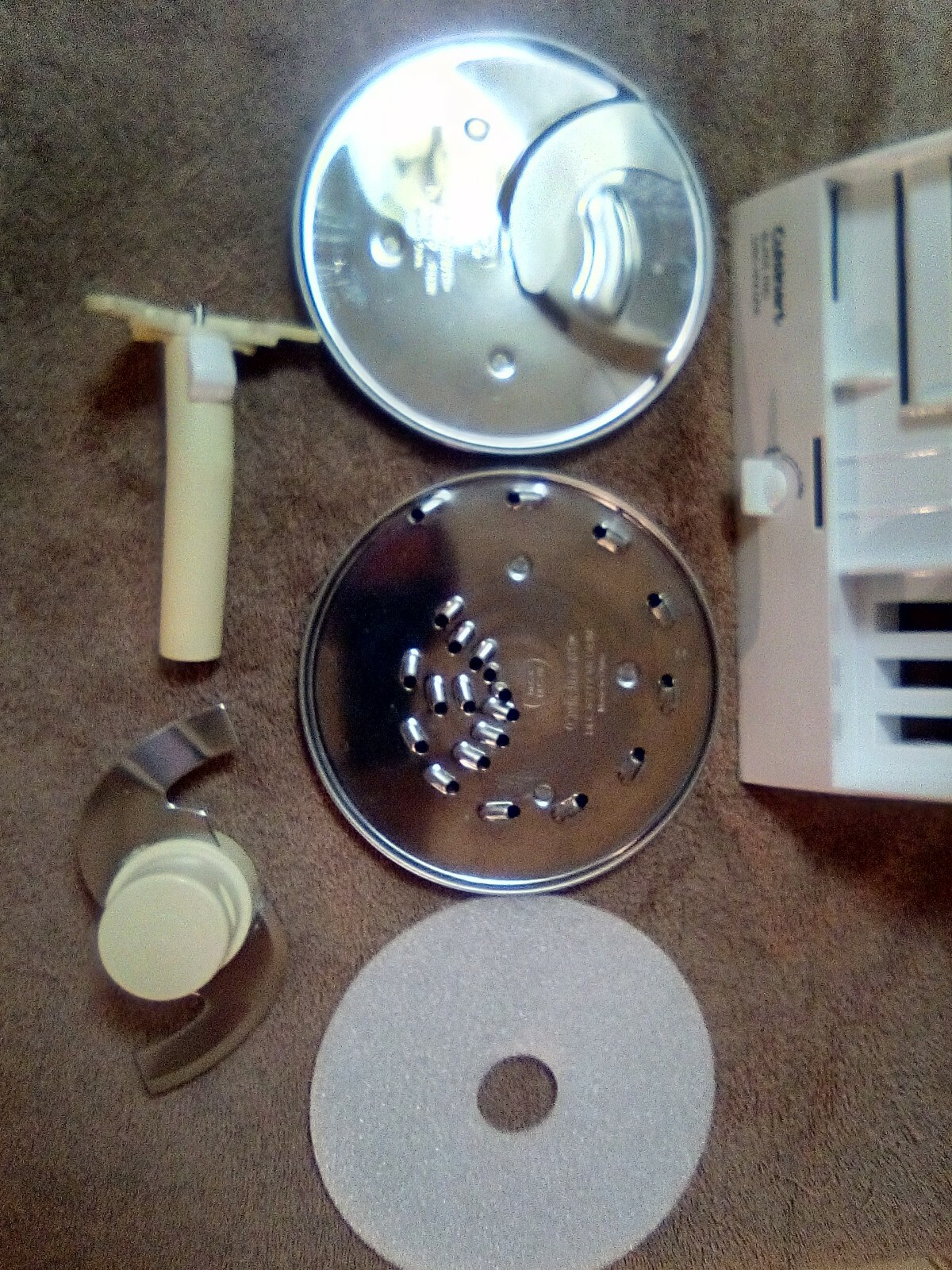 Cuisinart ® Blade & Disc Holder With One Blade Two Discs Universal Post