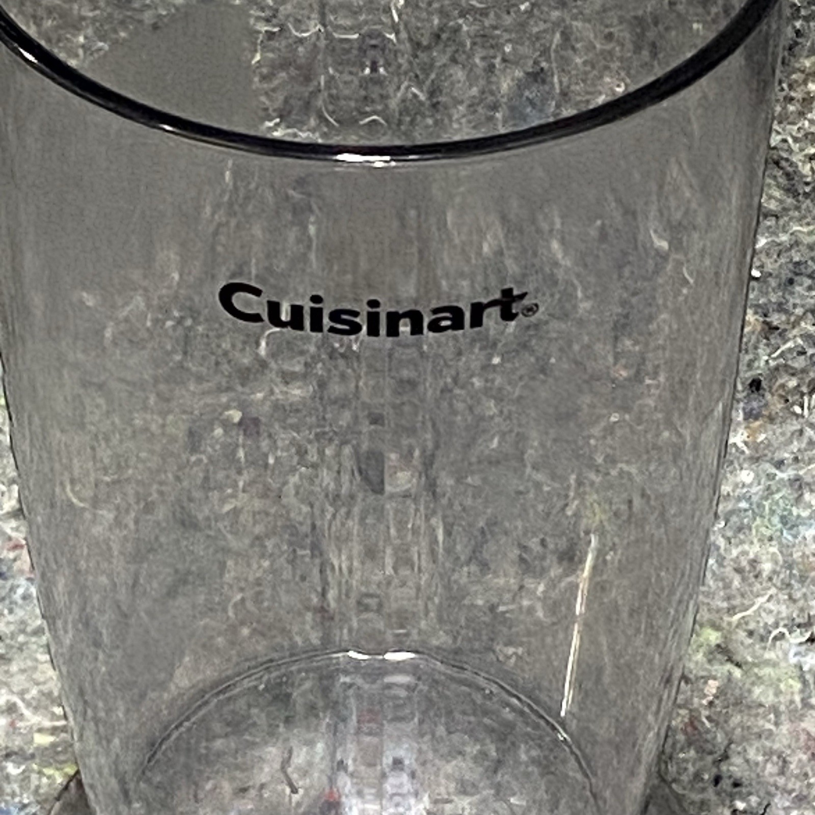 Cuisinart 3-Cup Beaker Replacement Part For Immersion Blender HB-400PC OEM Grey