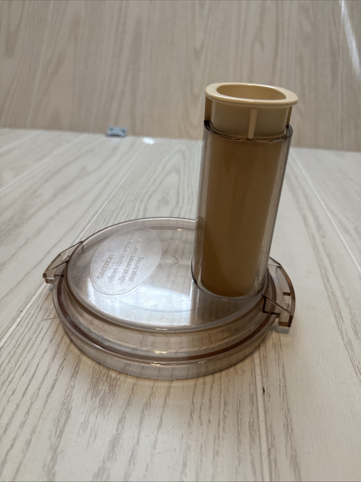 Vintage Cuisinart Food Processor PUSHER AND LID COVER Only CFP-4, 5,5A & 9