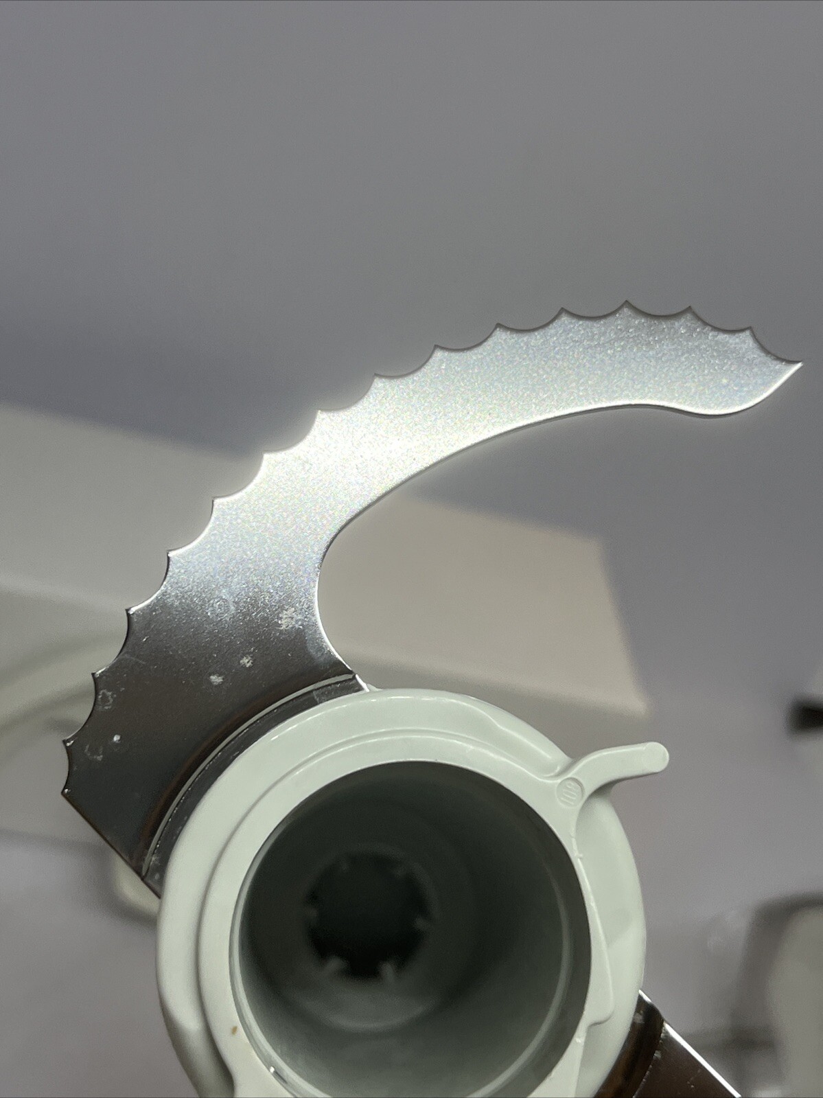 Braun Combimax Food Processor Replacement Chopping Blade With Cover 3205 White