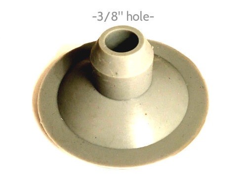 Saladmaster food processor replacement part Gray Rubber SUCTION CUP 3/8″ hole