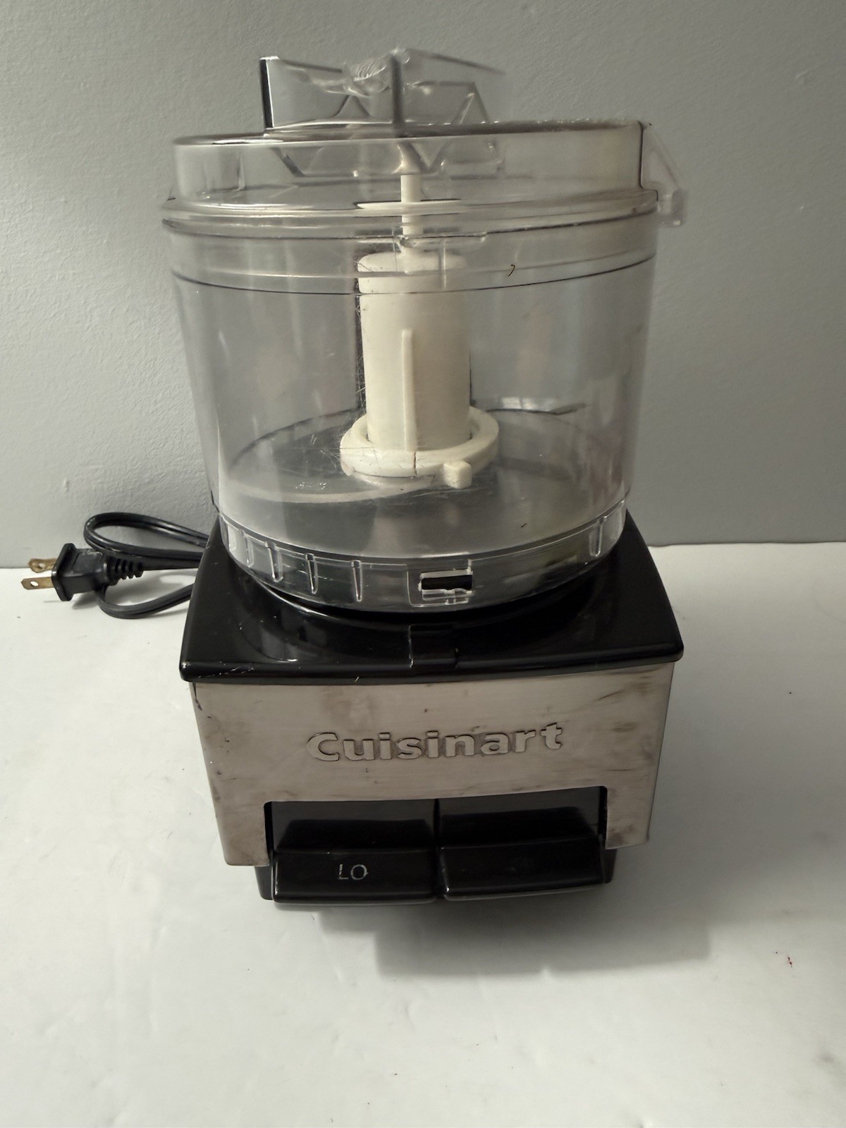 Cuisinart Mini Prep DLC-1SS Food Processor Black & Stainless 2.5 Cup Test/Works