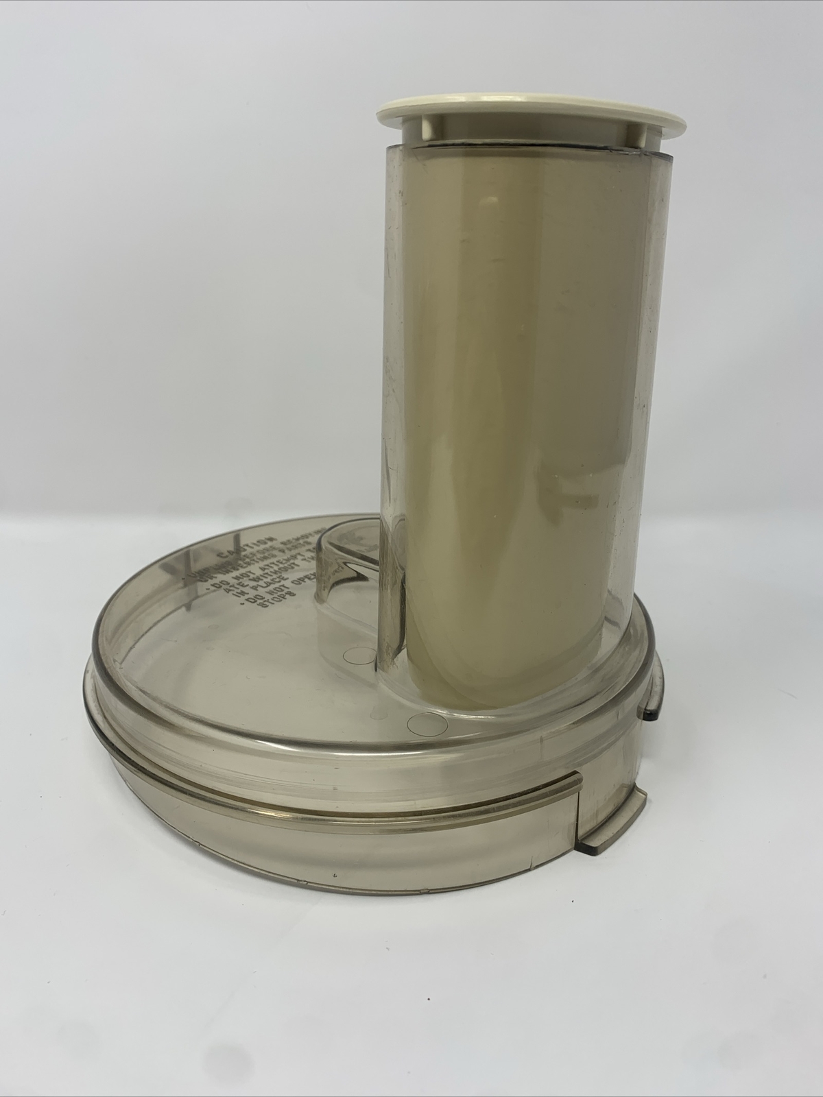 General Electric Food Processor D4FP1 Replacement Lid And Plunger OEM GE A3