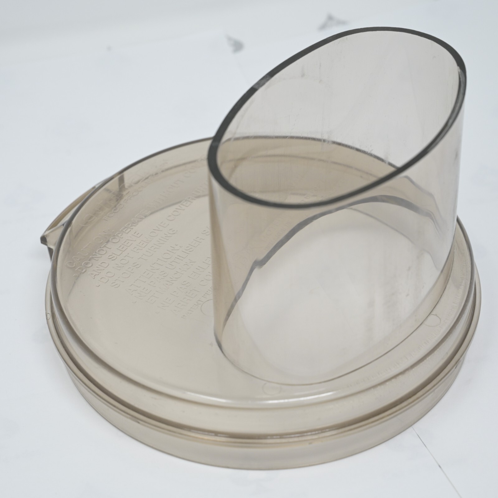 Cuisinart Food Processor DLC-10E Amber Work Bowl COVER LID CFP-4 5 5A 9