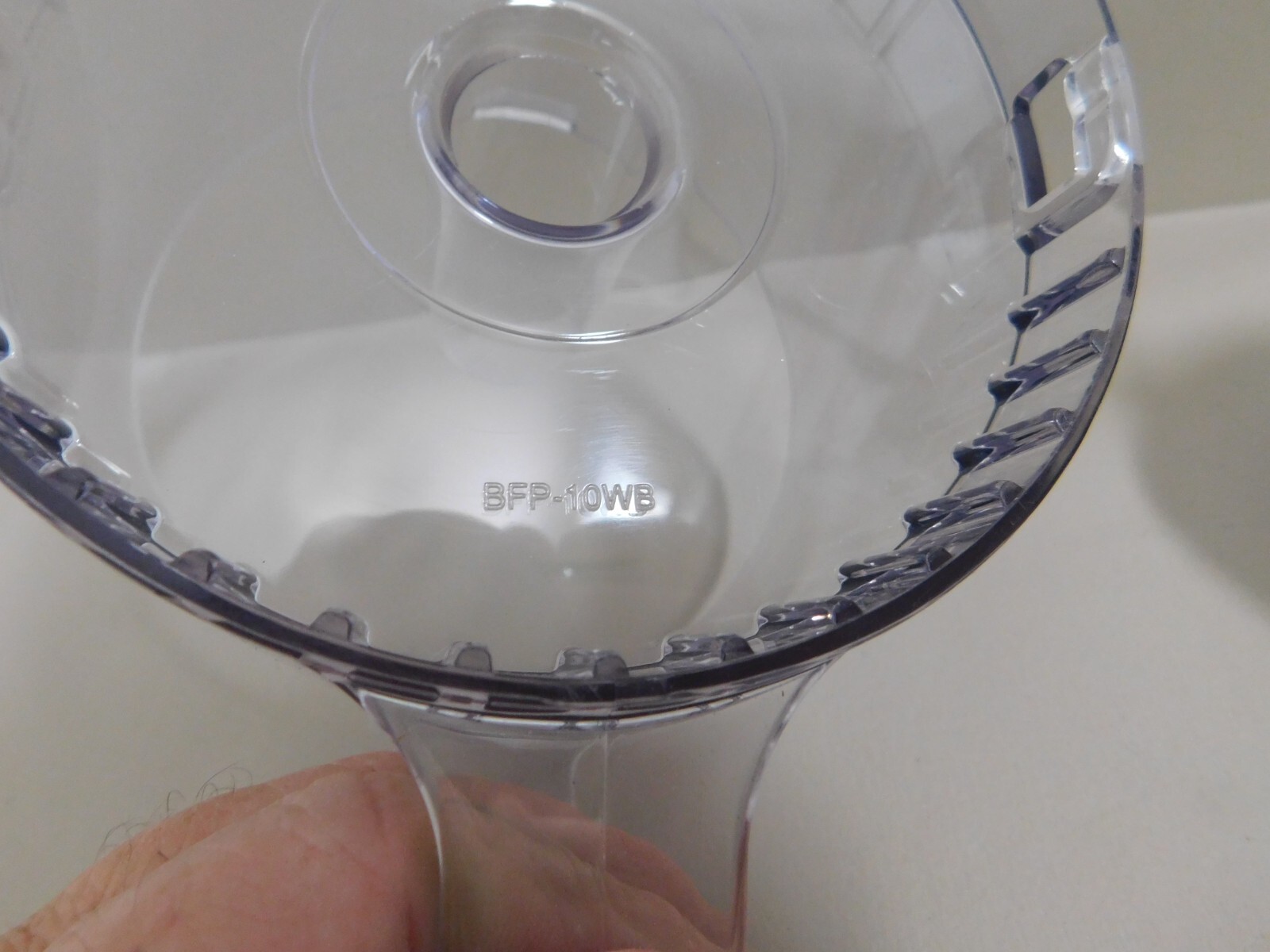 Cuisinart AFP-7 Power Duet Replacement Workbowl Bowl Clear Part BFP-10WB EXC Con