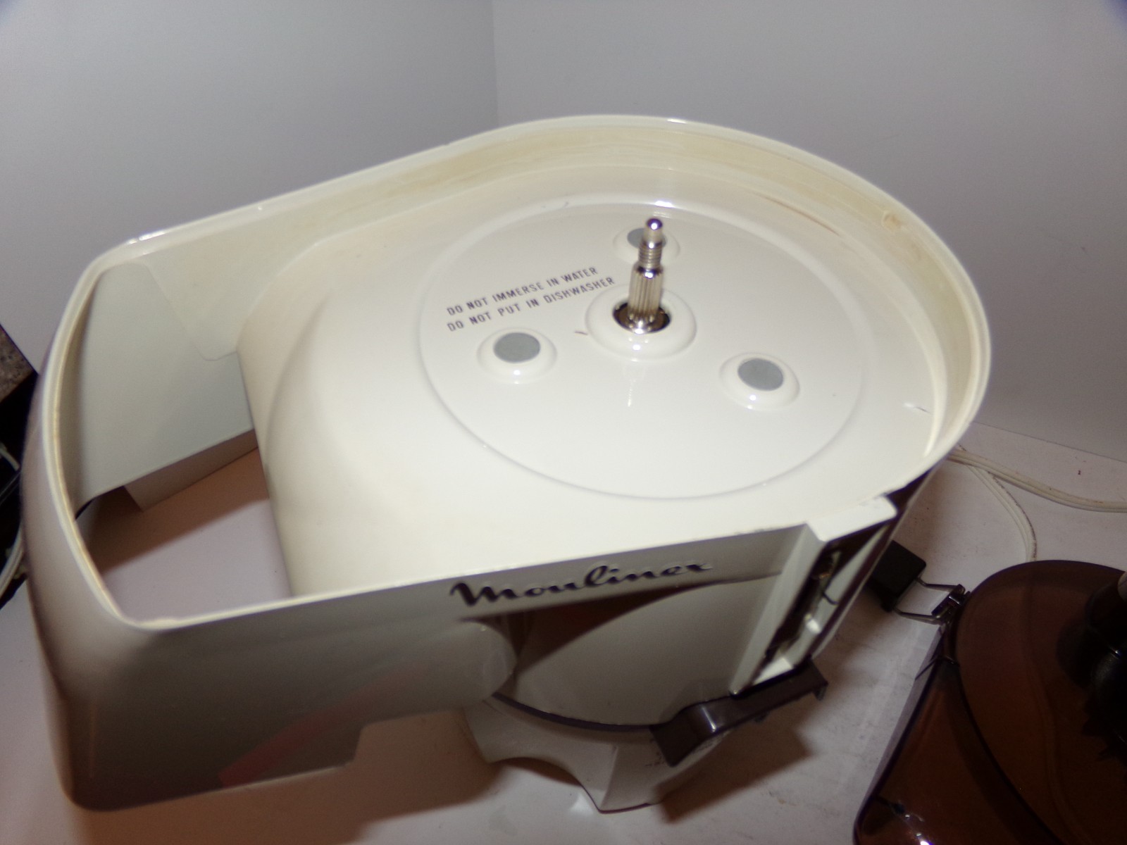Vintage Moulinex La Machine Deluxe Food Processor Model 354