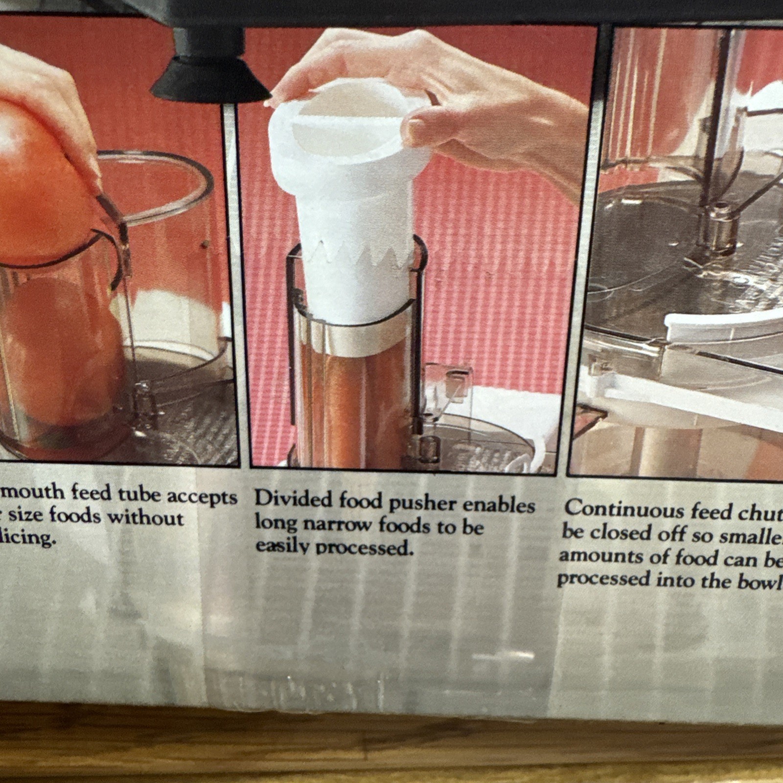 NIB Hamilton Beach Scovill Continuous Feed Wide Mouth Food Processor Model 718