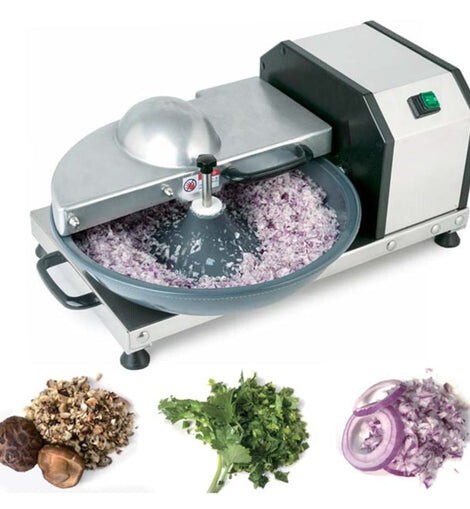 Electric Bowl Cutter Multi food chopper cutter Meat Bowl Cutter 5L Commercial