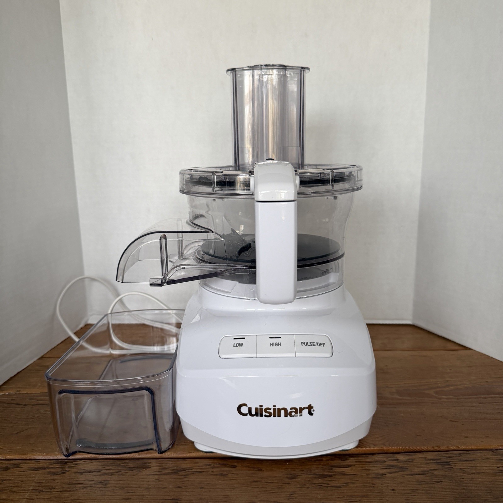 Cuisinart FP-9CF 9-Cup Continuous Feed Core Food Processor -White, 350W