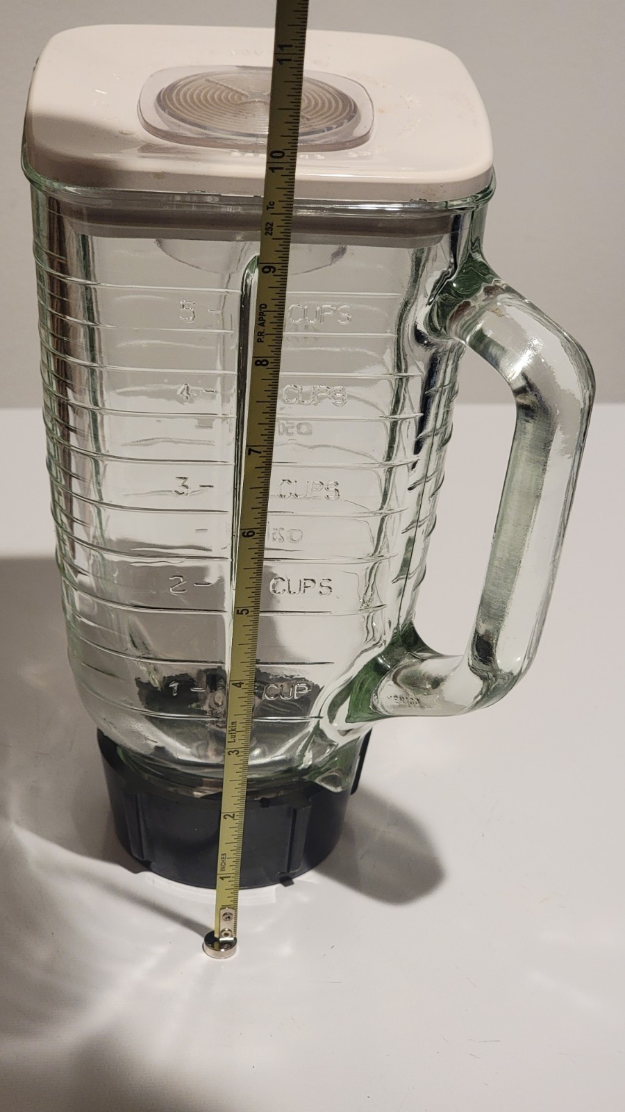 Oster Regency Kitchen Blender Glass Pitcher Jar 5 Cup w/ Blade & Lid Clean