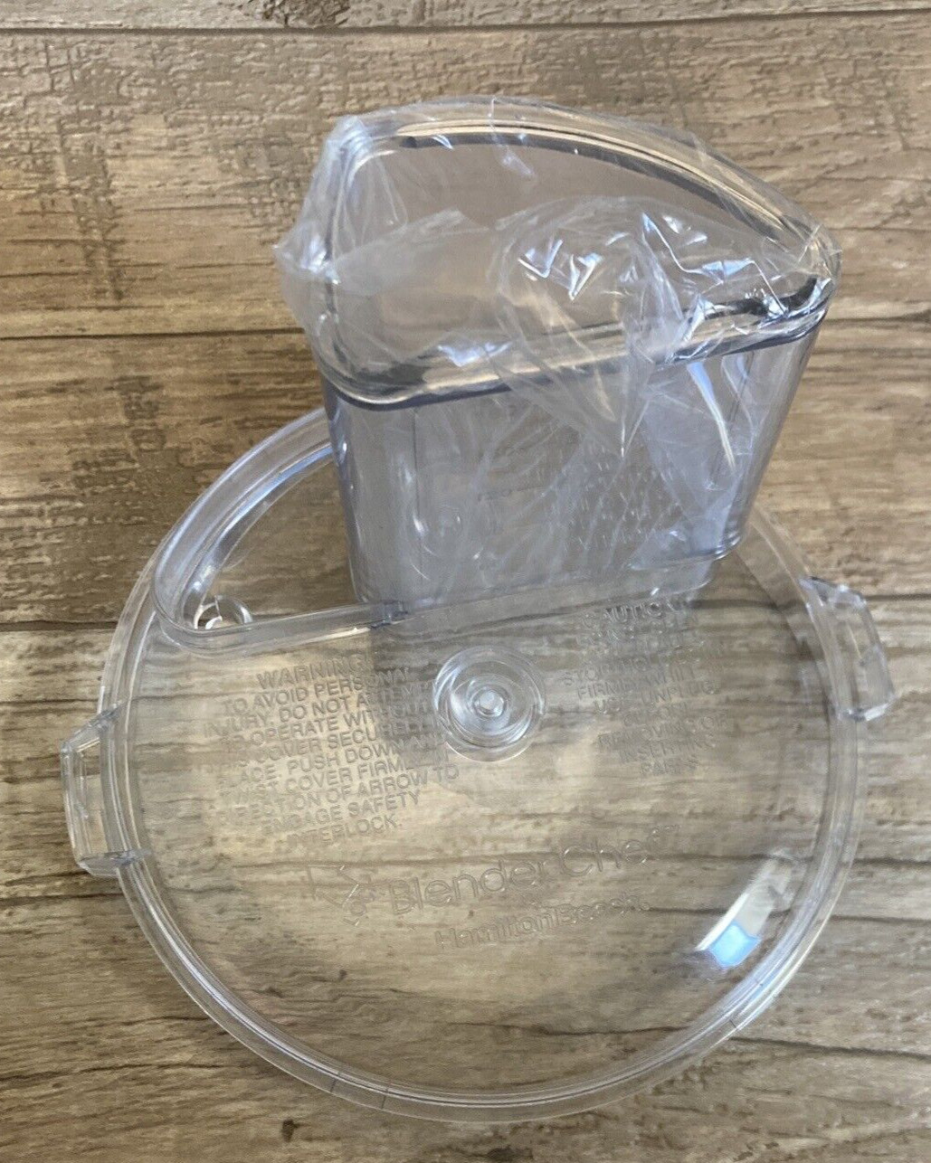Hamilton Beach Blender Chef Food Processor 70900 FP04 Replacement Lid + Pusher