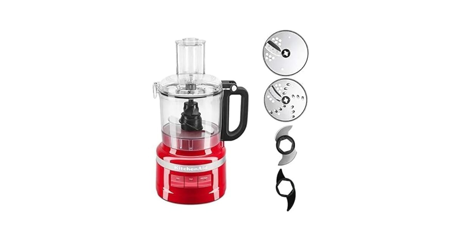 KitchenAid KFP0719QER 7-Cup Food Processor Chop, Puree, Shred and Slice