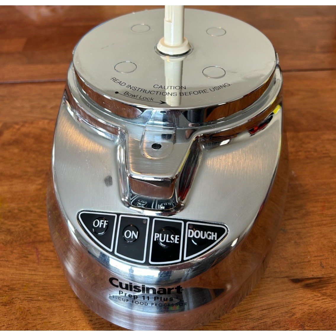 Cuisinart Chrome Prep 11 Plus Food Processor Base Motor Only DLC-2011CHB TESTED