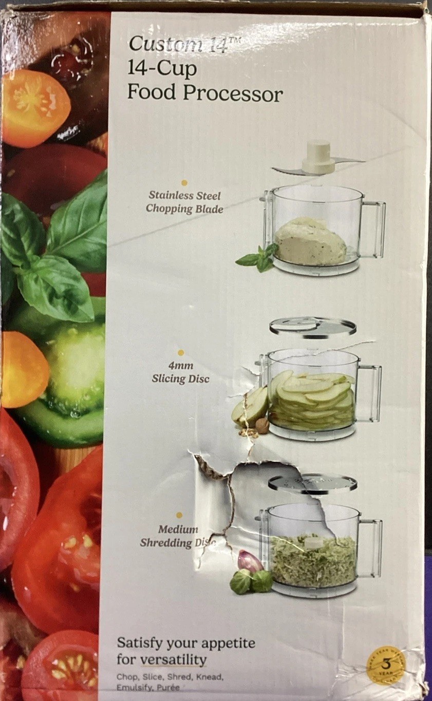 Cuisinart Custom 14 Cup Food Processor 720W DFP-14BCNY NEW