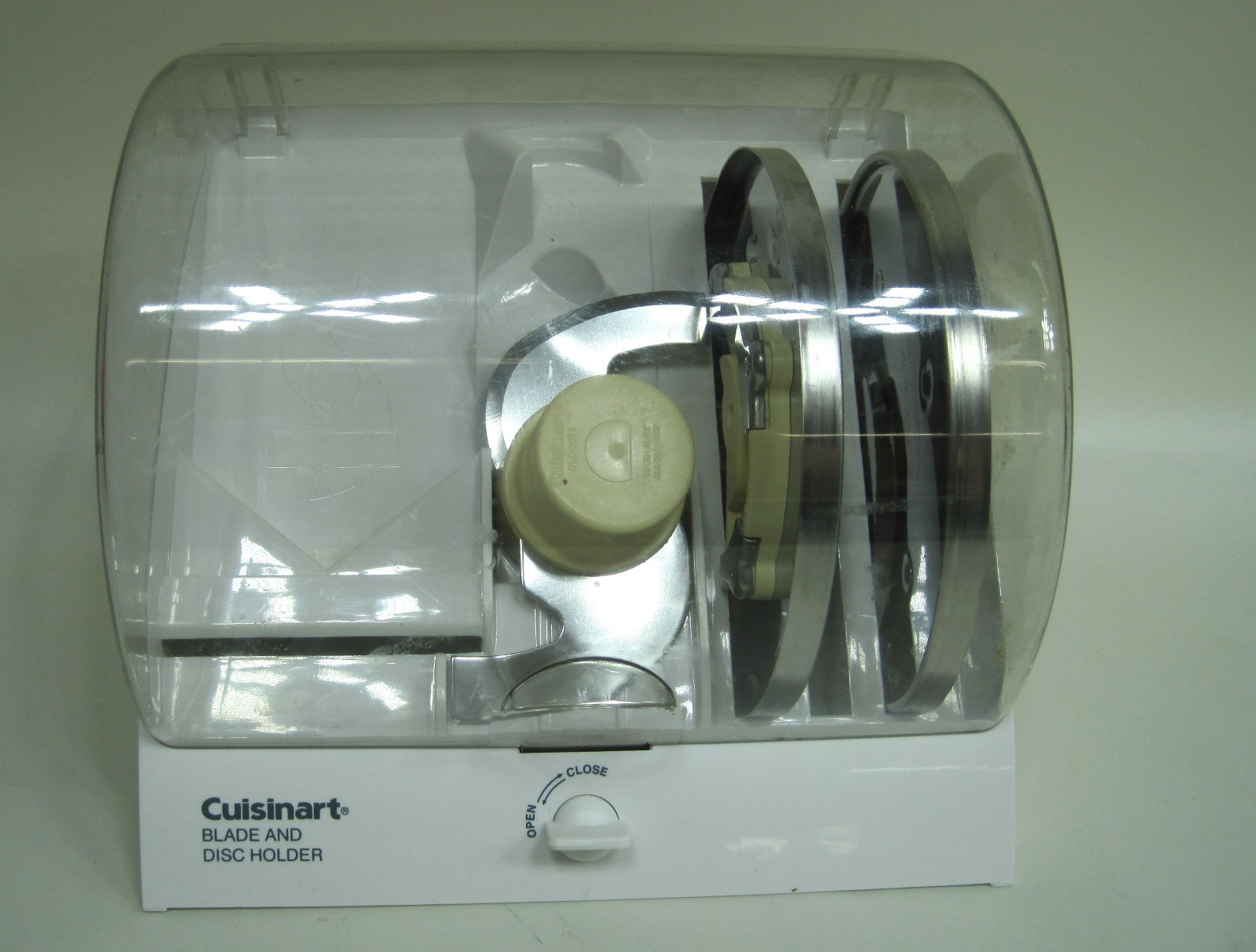 Cuisinart Blade and Disc Holder BDH-2 With 2 Discs & Dough Blade