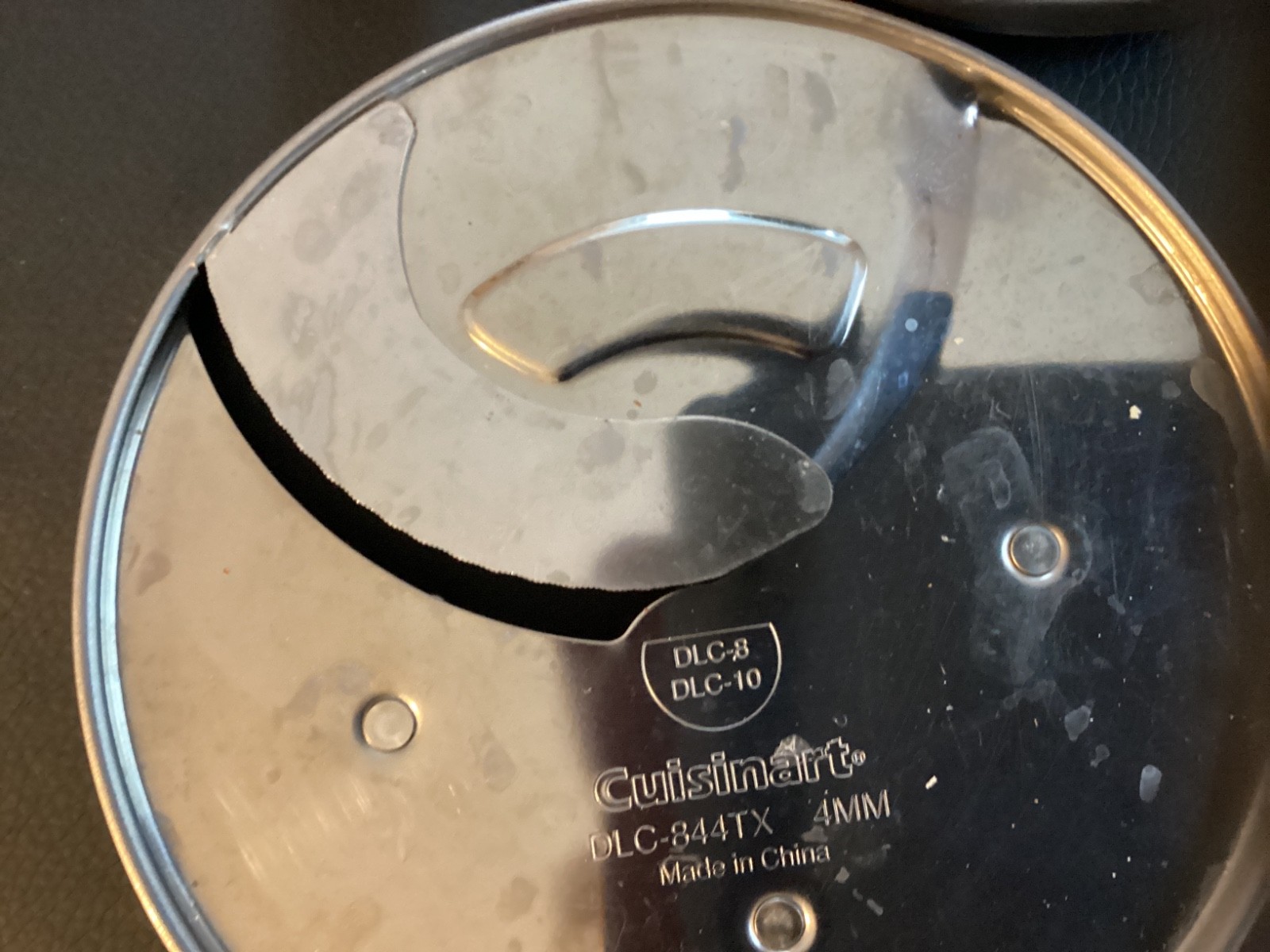 Cuisinart Discs DCL 8 and DCL 10 parts; lid, stem and three cutting disks