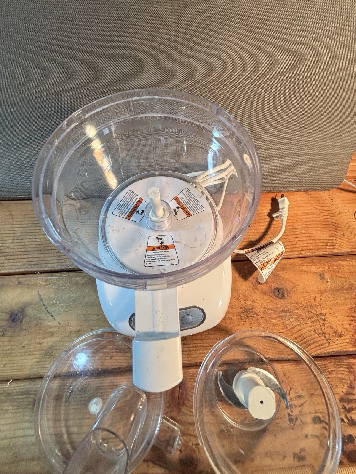Kitchen Aid 9-Cup Food Processor Model KFP740QWH1
