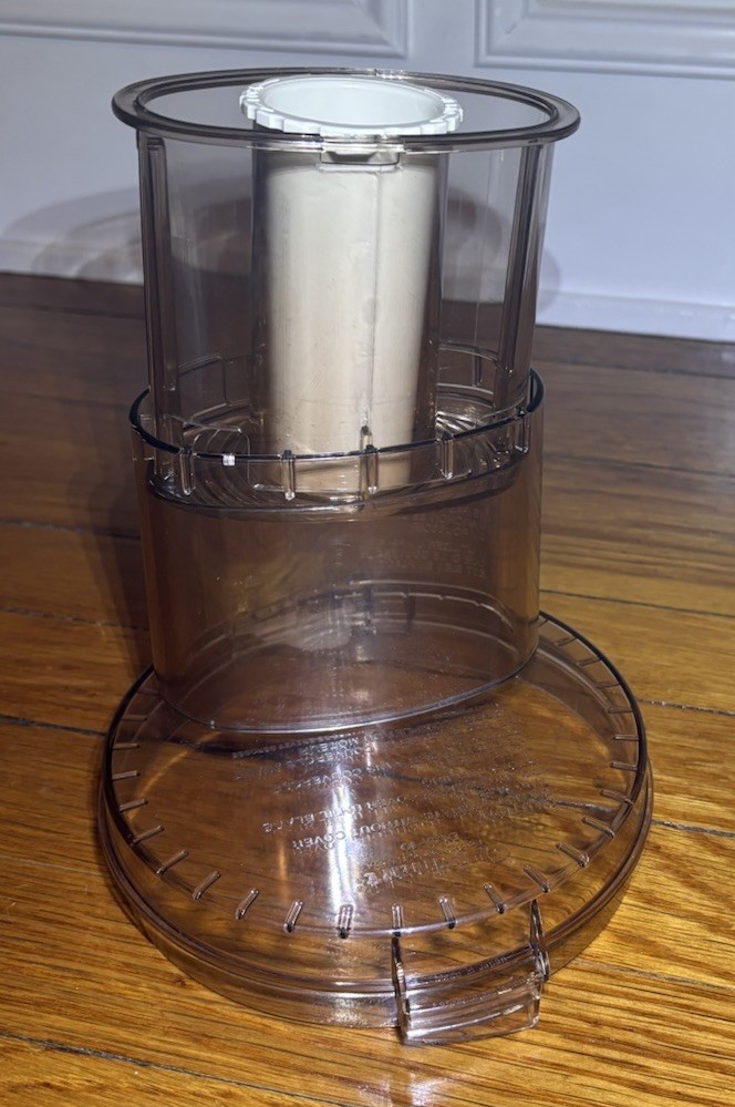 Cuisinart DLC-10 Food Processor Expanded Feed Tube & Pusher DLC-117B