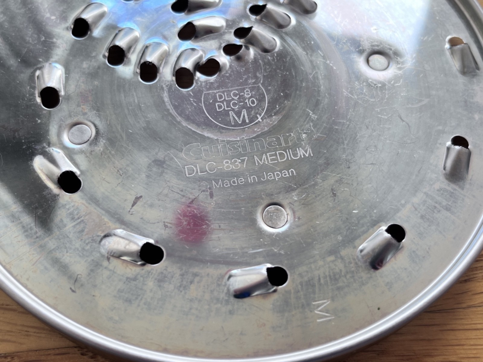 Cusinart Disk Grater Blade for DLC-10 Food Processor (DLC-837)