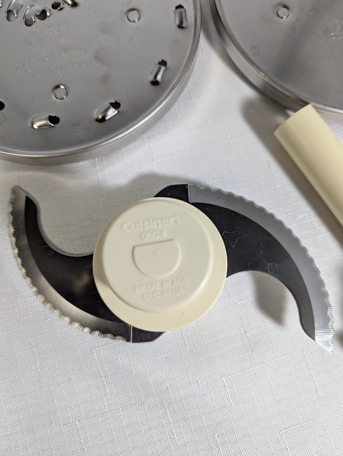 Lot of 4 Cuisinart Food Processor Replacement Parts DLC-8 DLC-10 Custom 11