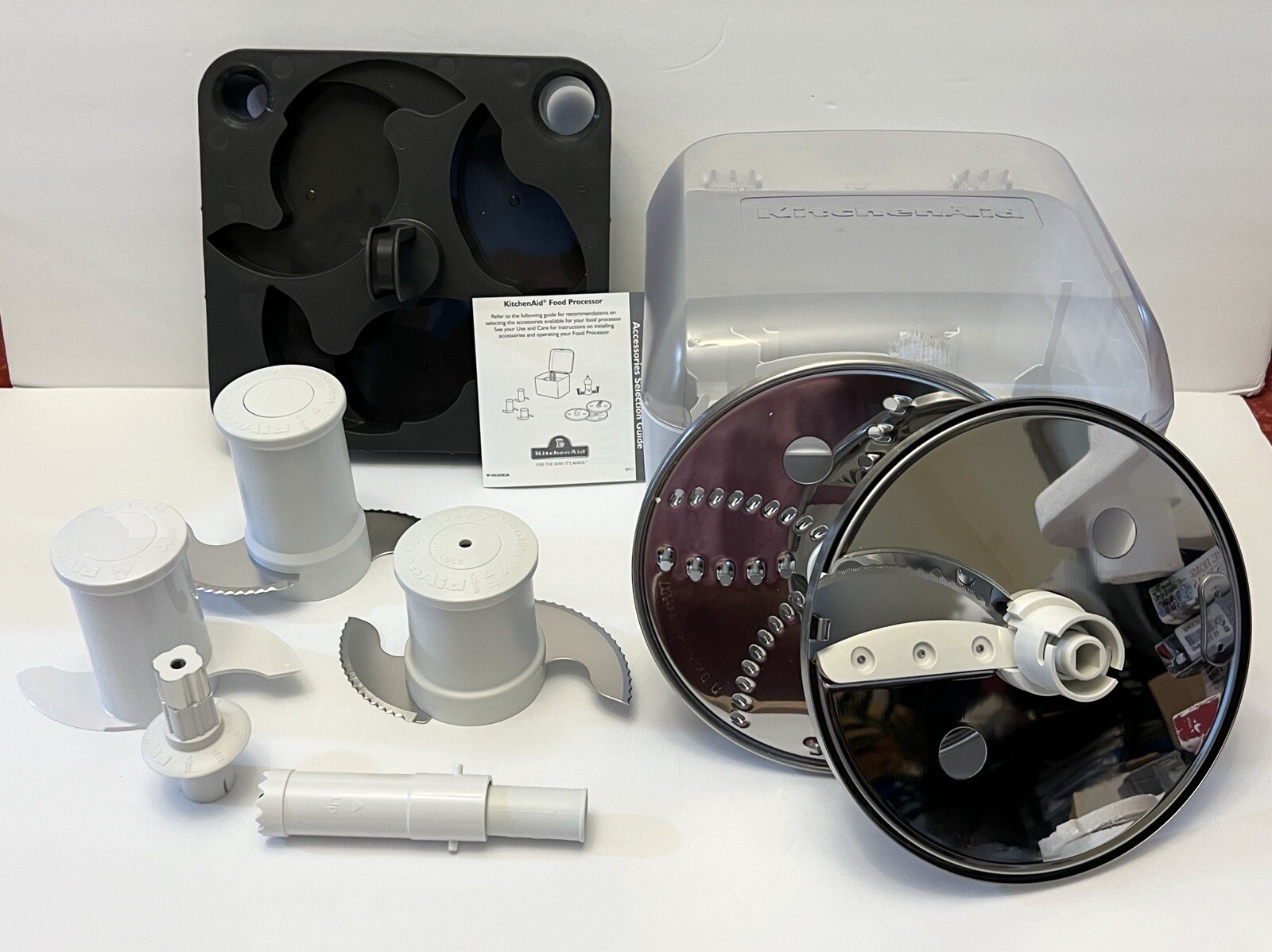 Kitchen Aid Food Processor Accessory Set KFP1356 Discs & Blades W10424583A