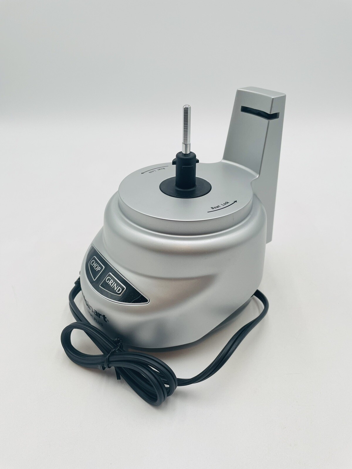 Cuisinart Mini-Prep Plus Food Processor DLC-2A Motor Base Only Brushed Chrome