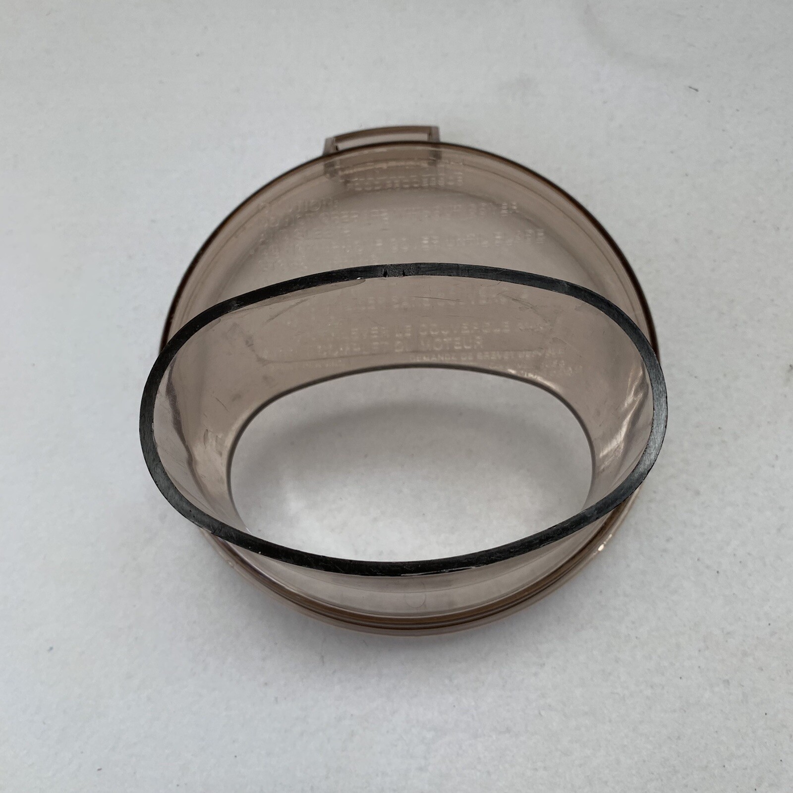 CUISINART DLC-10E CFP-4 5 5A 9 Work Bowl Lid Cover Top Amber Replacement Part.