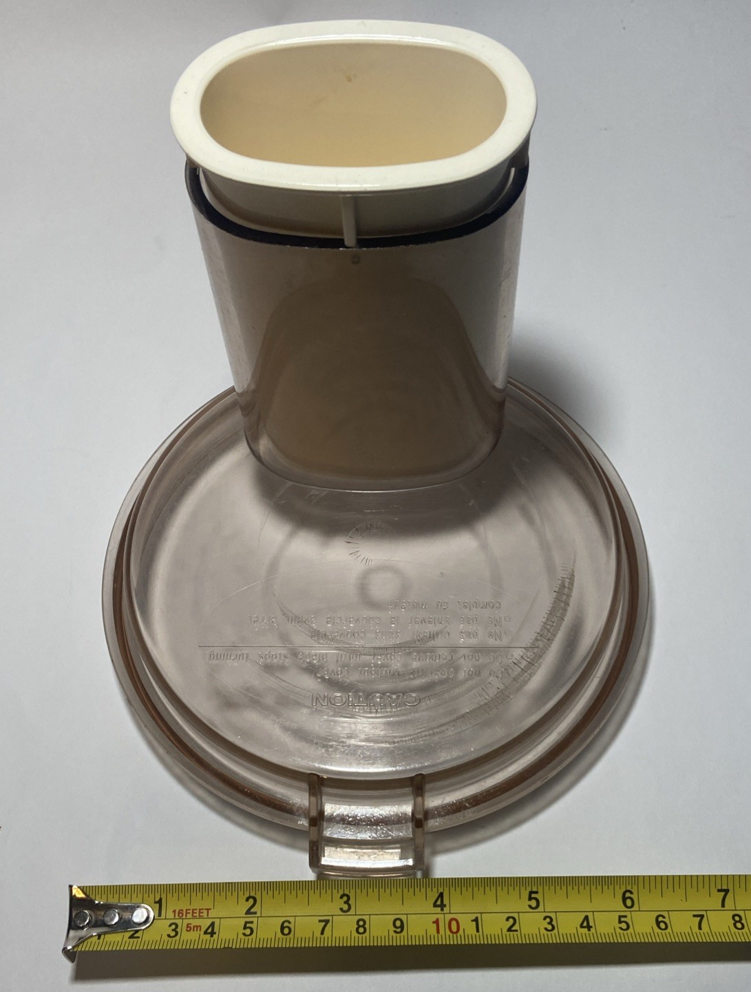 Cuisinart CFP Part Lid And Pusher, CFP-4, CFP-5, CFP-5A, CFP-9