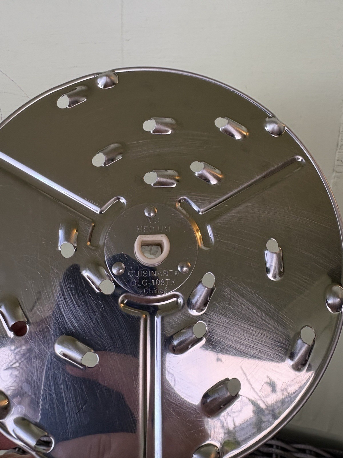 Two Cuisinart Discs for DLC-5 Food Processor DLC-108TX Shred DLC-103TX 3mm Slice