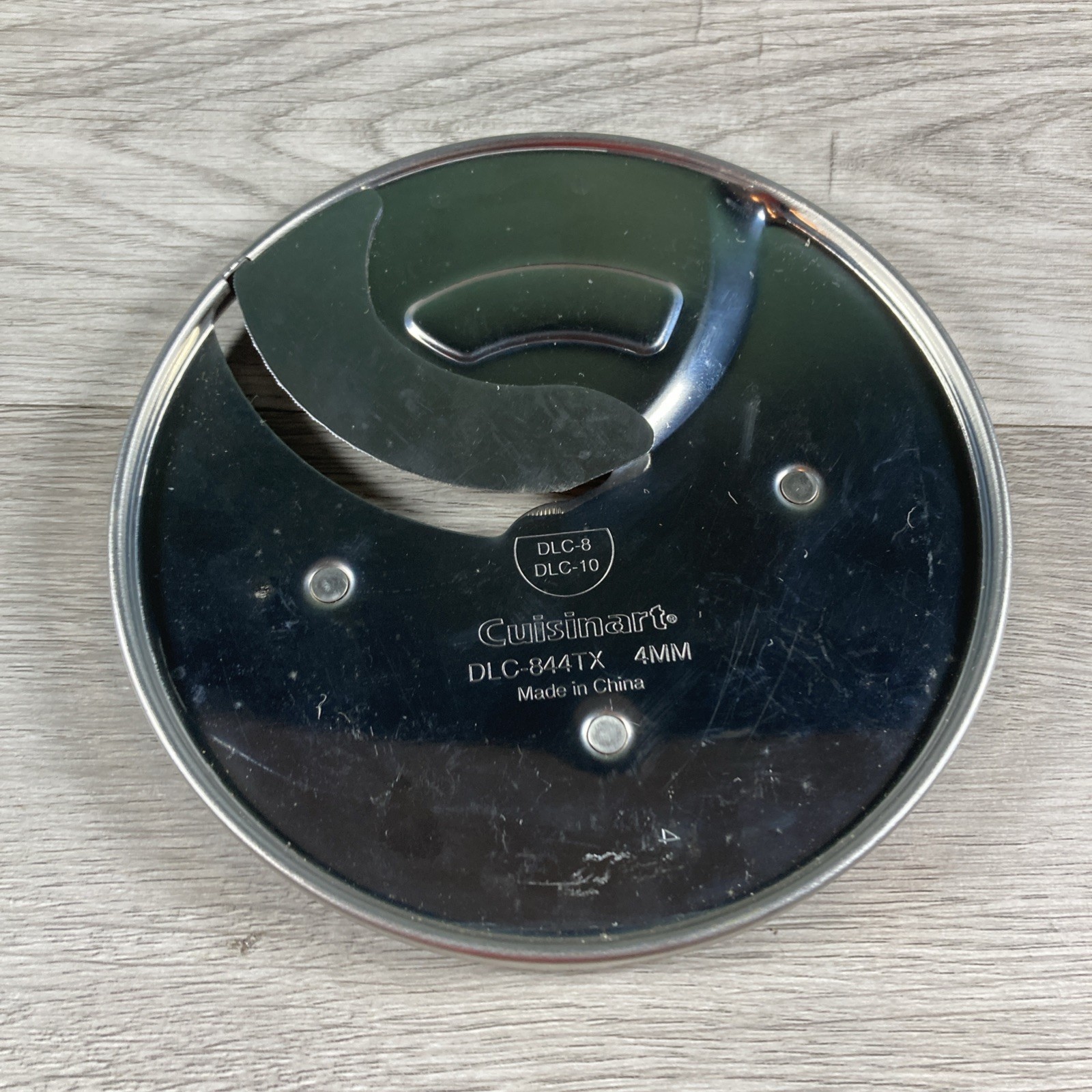 Cuisinart Food Processor DLC-844TX 4mm Stainless Slicer Disc Replacement OEM