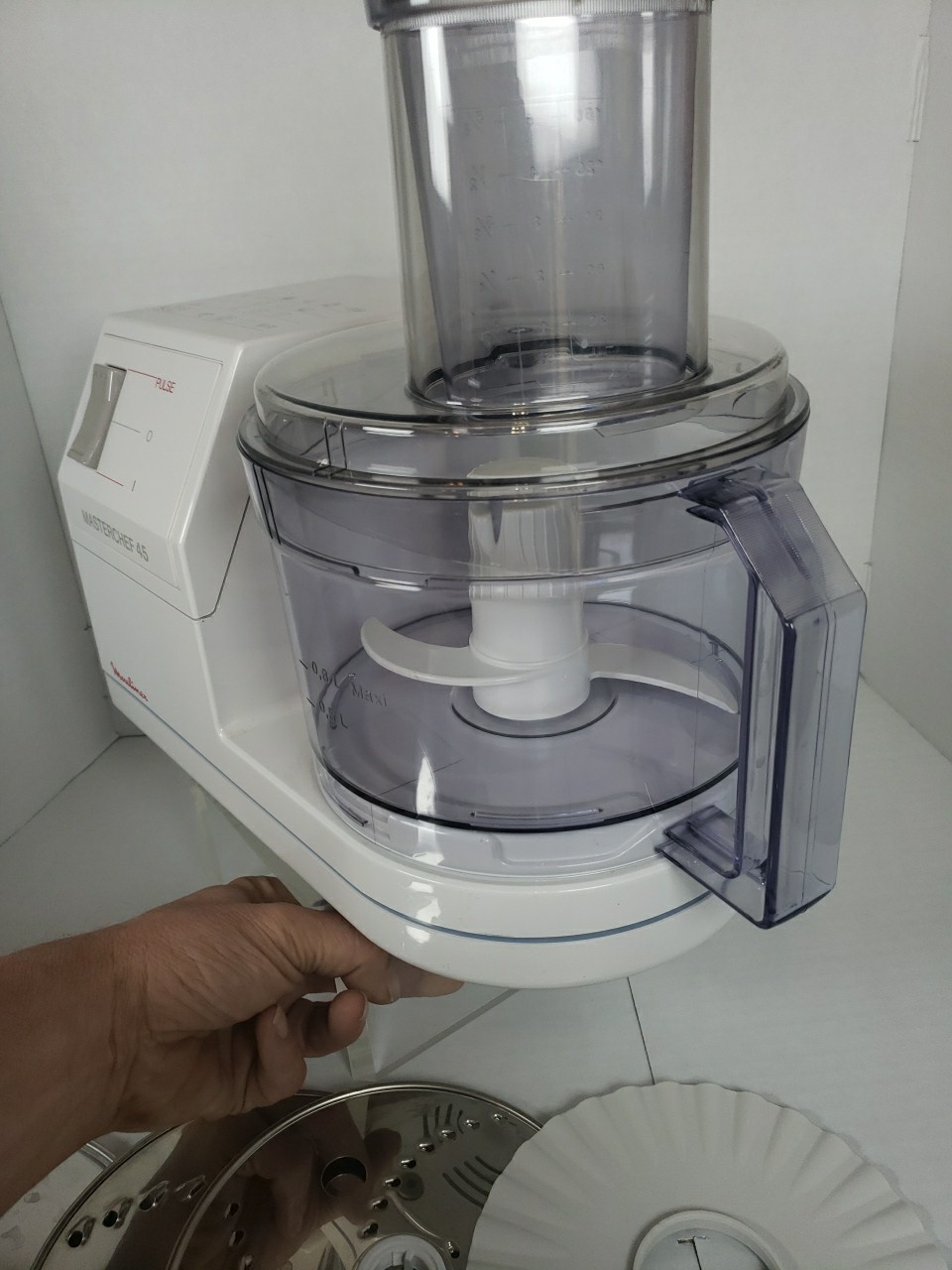 Vintage Moulinex Masterchef 45 Food Processor Model 035 Tested