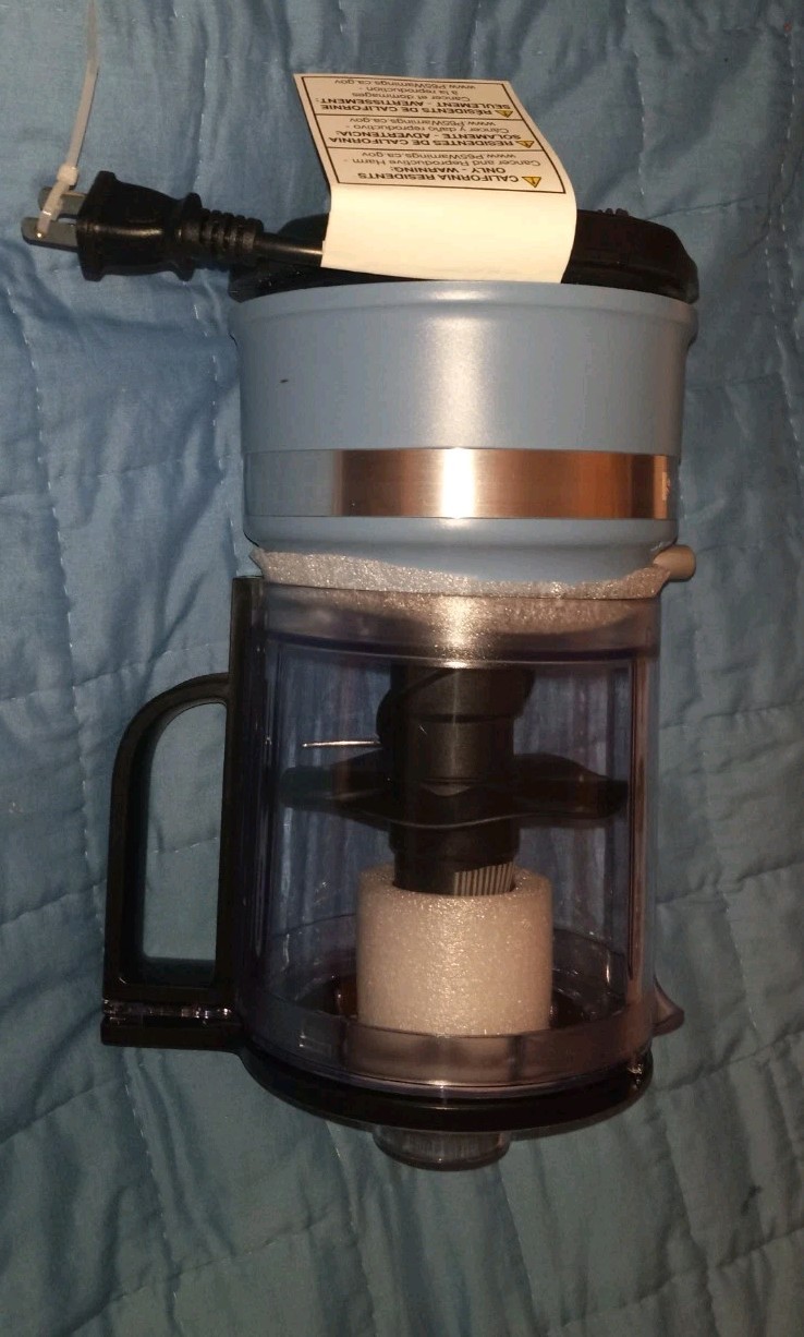 KitchenAid Food Chopper 3.5 Cup Matte Fog Blue Model KFC3516QVB – No Box
