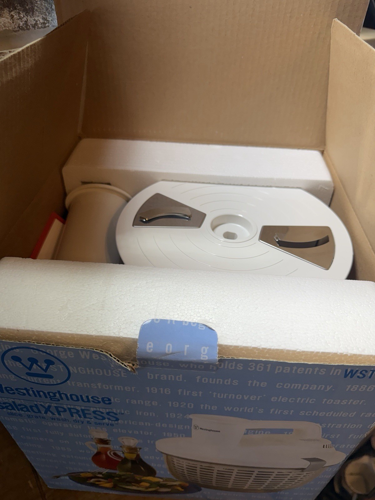 Westinghouse saladXPRESS WST2002 Food Processor Slicer Grater Salad Spinner