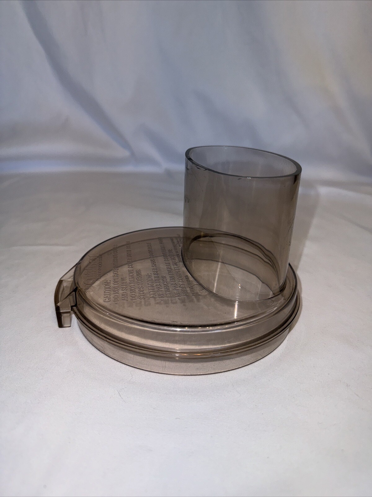 Cuisinart DLC-10E CFP-4 5 5A 9 Wide Mouth LID TOP COVER Amber Replacement Part
