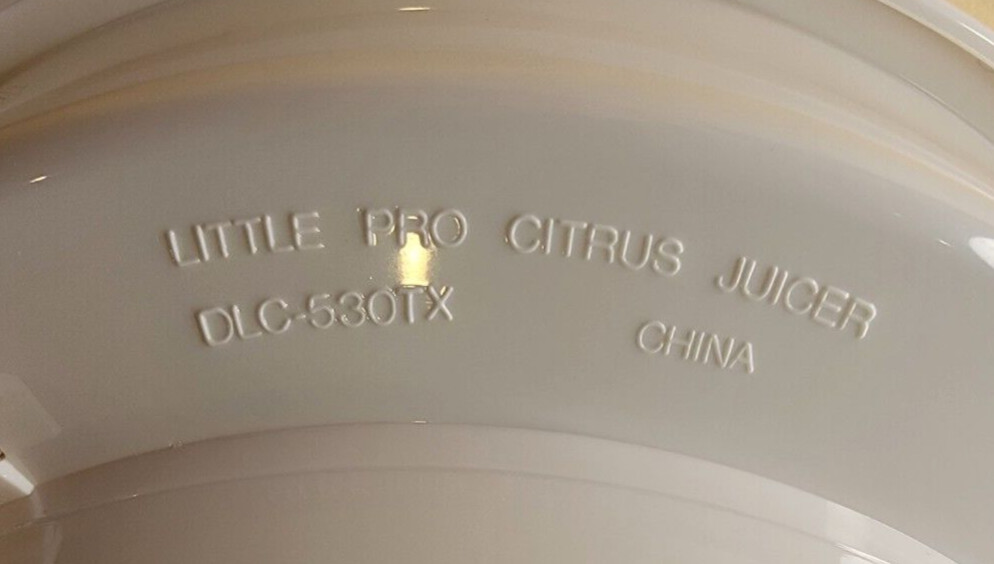 Cuisinart Little Pro Plus Processor LPP Citrus Juicer Strainer Basket DLC-530TX