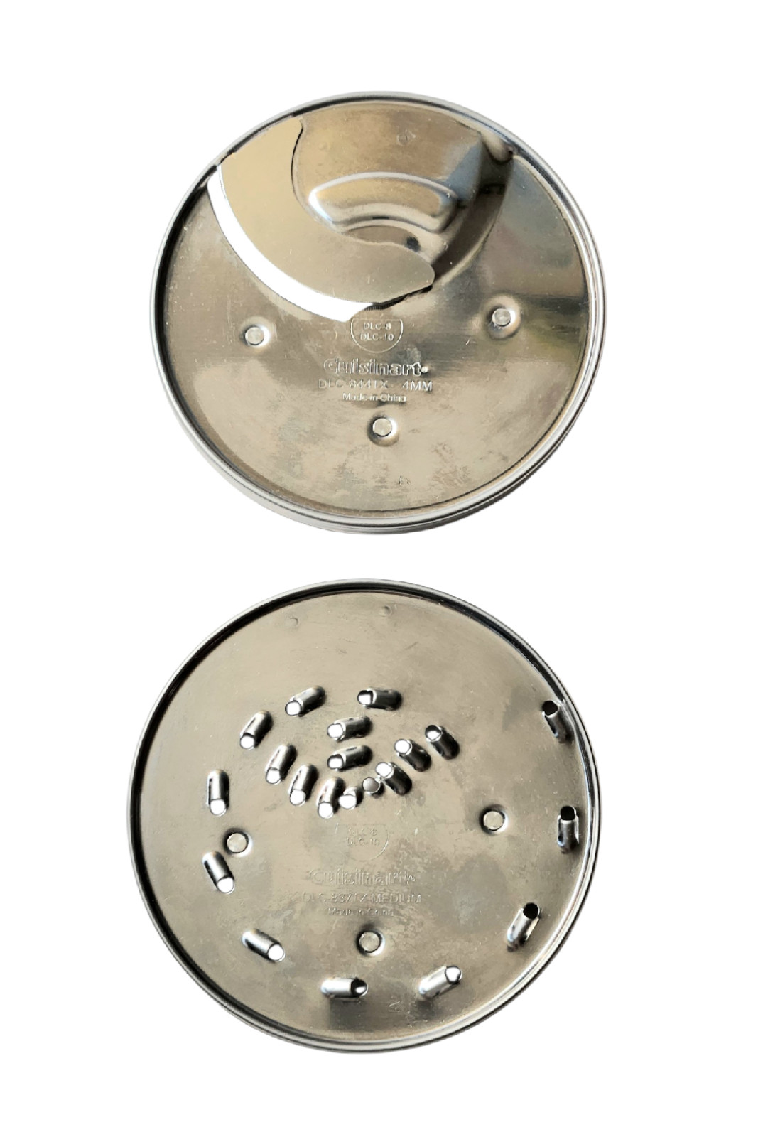 Cuisinart Slicing Shredder Discs DLC-844TX (4mm) & DLC-837TX (Medium) DLC-8/10