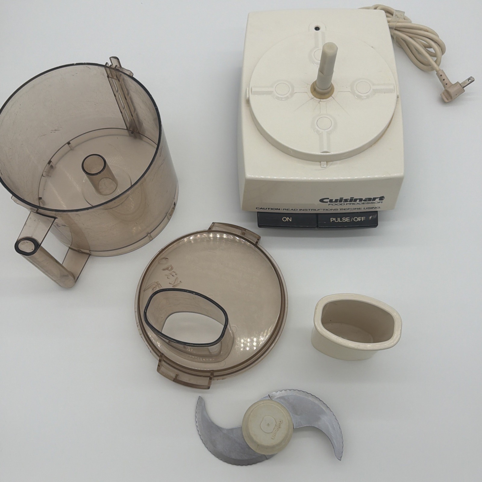 Vintage Cuisinart Food Processor Model DLC-7 14 Cup Made In Japan Tested
